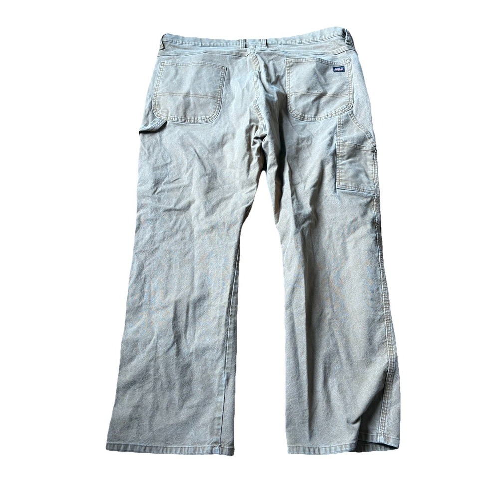 Dickies Men's Pants 42x30 Brown Canvas Carpenter Straight Leg Workwear